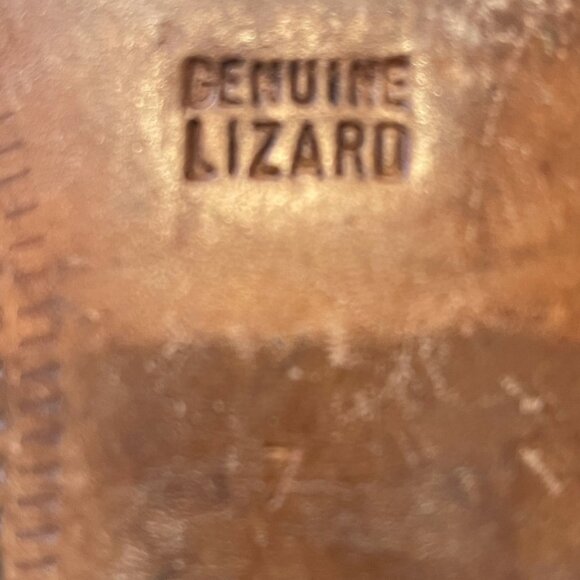 gENUINE LIZARD LANVIN SHOSE MADE IN ITALY. - Picture 3 of 8